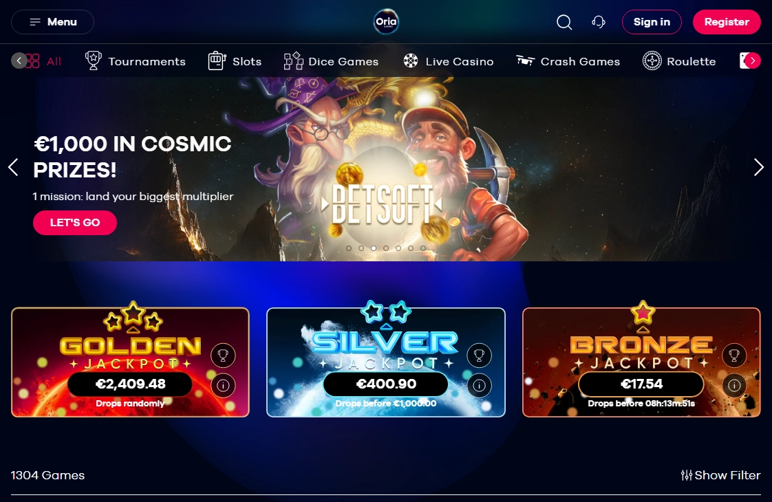 Oria Casino BE